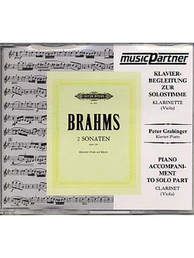 Illustration brahms sonates op. 120 n° 1 et 2