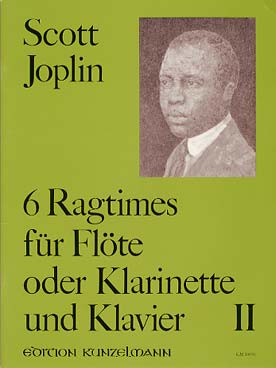 Illustration joplin ragtimes vol. 2 (flute ou clar.)