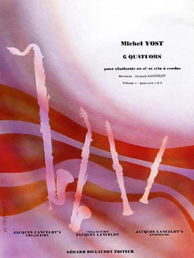 Illustration yost 6 quatuors vol. 1 : quatuors 1-2-3