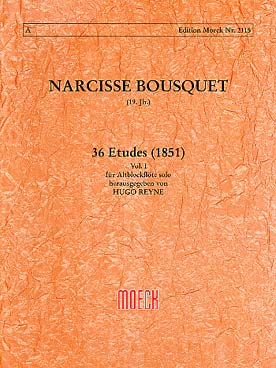 Illustration bousquet 36 etudes (alto) vol. 1