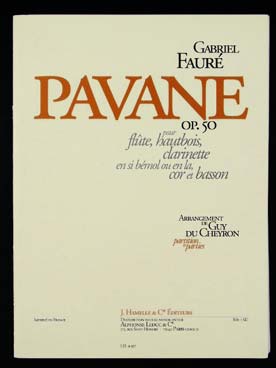 Illustration faure pavane op. 50 conducteur + parties