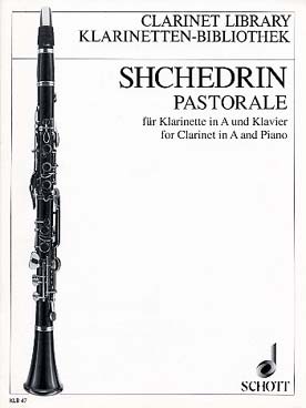 Illustration shchedrin pastorale (clarinette en la)