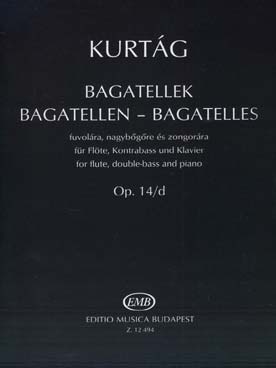 Illustration kurtag bagatelles op. 14 d