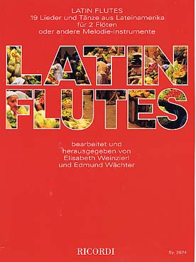 Illustration latin flutes