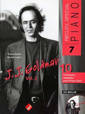 Illustration goldman special piano n° 7 avec cd