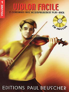 Illustration violon facile vol. 1 avec cd