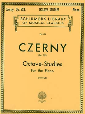 Illustration czerny op. 553 6 etudes en octaves