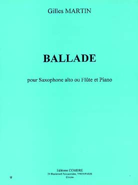 Illustration de Ballade (flûte ou saxophone alto)