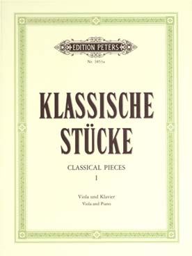 Illustration de KLASSISCHE STUCKE (Klengel) - Vol. 1 : 8 pièces de Haendel, Corelli, Bach, Tartini et Locatelli