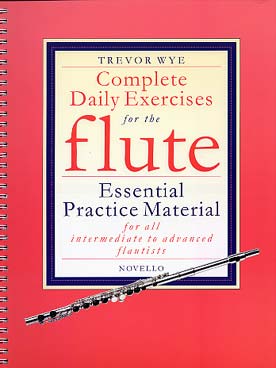 Illustration wye complete daily exercises for flute