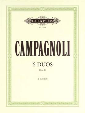Illustration campagnoli duos (6) op. 14