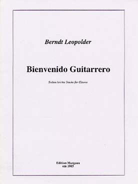 Illustration de Bienvenido guitarrero, 7 pièces faciles