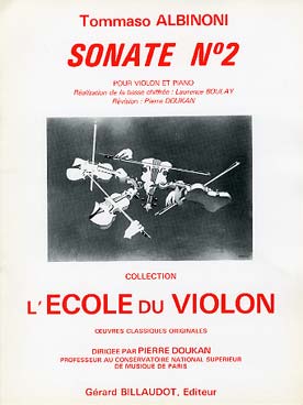 Illustration albinoni sonate n° 2