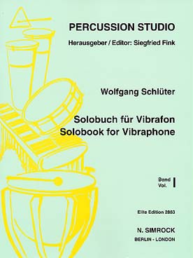 Illustration de Solobook pour vibraphone solo - Vol. 1