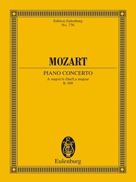Illustration de Concerto piano N° 23 K 488 en la M