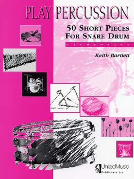 Illustration de 50 Short pieces for snare drum (elementary)