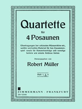 Illustration muller ausgewahlte quartette vol. 2