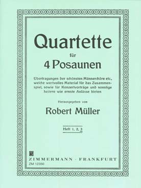 Illustration muller ausgewahlte quartette vol. 3