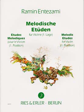 Illustration de Etudes mélodiques - Vol. 1 : 1re position