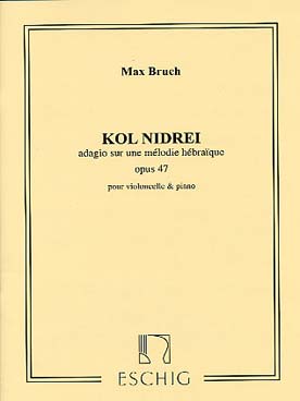 Illustration bruch kol nidrei op. 47