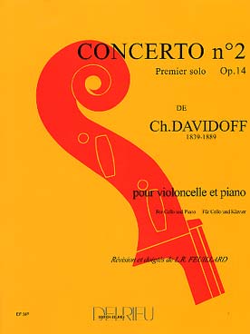Illustration davidoff concerto n° 2 op. 14
