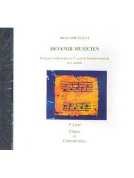 Illustration vergnault devenir musicien vol. 3 * cd *