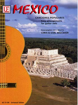 Illustration de MEXICO : canciones populares (arr. faciles de Bruckner)
