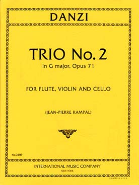 Illustration danzi trio op. 71 n° 2 en sol maj