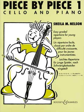 Illustration nelson piece by piece vol. 1 cello/piano