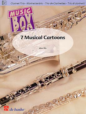 Illustration de 7 Musical cartoons