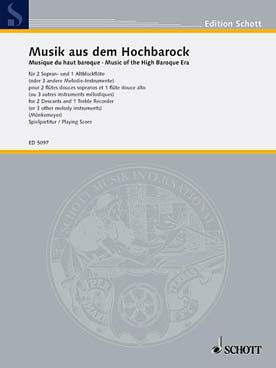 Illustration de Musik aus dem Hochbarok