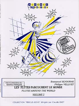 Illustration flutes parcourent le monde v 2 +cd