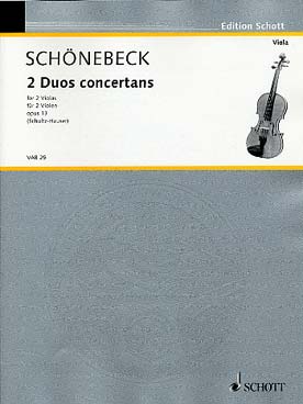 Illustration schonebeck 2 duos concertants op. 13
