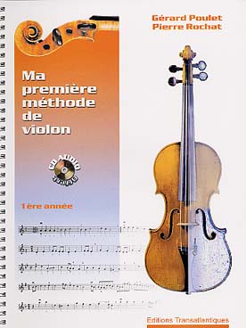 Illustration de Ma première méthode de violon avec CD d'écoute des morceaux