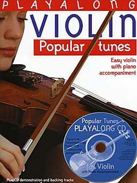 Illustration de PLAY-ALONG VIOLIN - Popular tunes