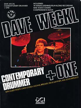 Illustration weckl contemporary drummer + one avec cd