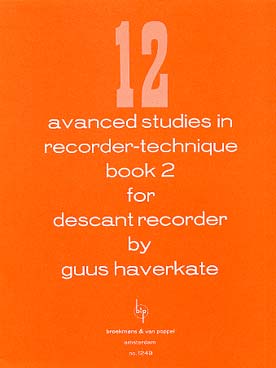 Illustration de 12 Advanced studies (soprano) - Vol. 2