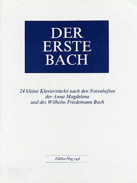 Illustration de Der Erste Bach (le 1er Bach), 24 petites pièces