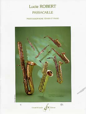 Illustration de Passacaille pour saxophone ténor et  piano