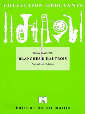 Illustration naulais blanches d'hautbois