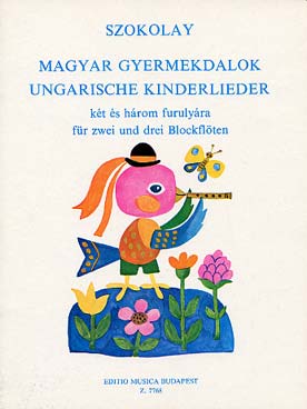 Illustration szokolay hungarian children's songs