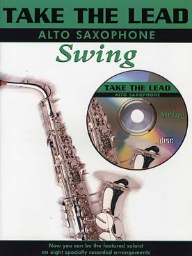 Illustration take the lead swing saxophone alto