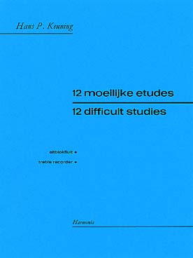 Illustration de 12 Études difficiles