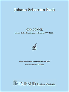 Illustration de Chaconne de la partita pour violon seul BWV 1004