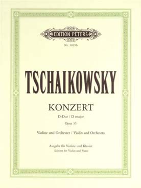 Illustration tchaikovsky concerto op. 35 en re maj