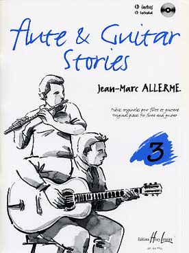Illustration allerme jm flute/guitare stories vol. 3