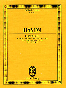 Illustration haydn concerto pour piano hob. xviii:11
