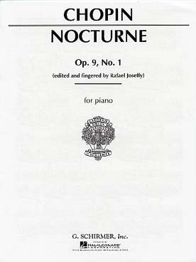 Illustration chopin nocturne  op.  9/1