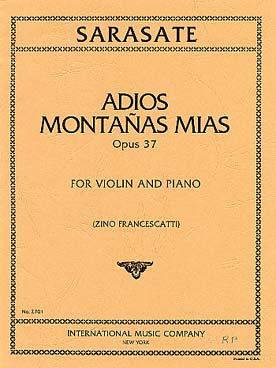 Illustration de Adios Monta-as mias op. 37