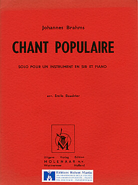 Illustration brahms chant populaire